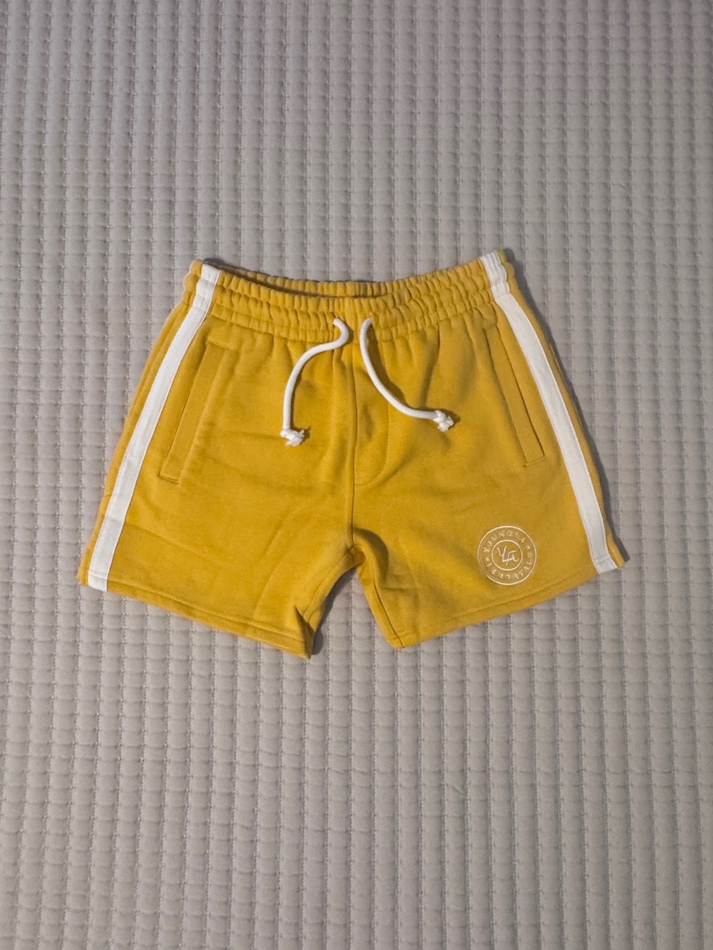 YoungLA Bodybuilding Men’s Yellow Shorts Small